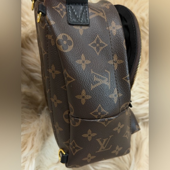 Louis Vuitton Monogram Mini Backpack in Dark Brown with Gold Hardware - Picture 12 of 17